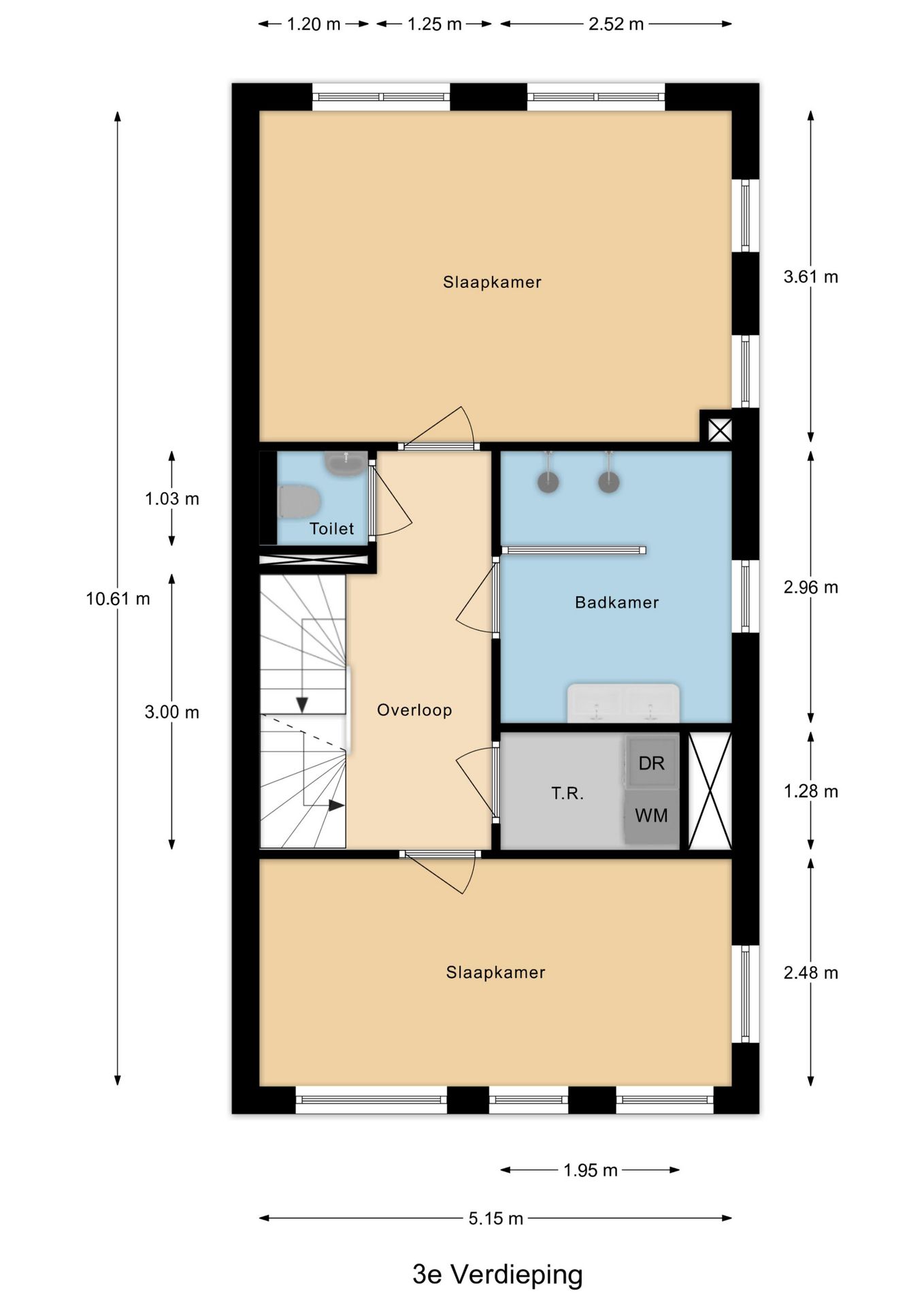 Luxe 6-kamer hoekwoning met 2 terrassen en 2 parkeerplaatsen — 54