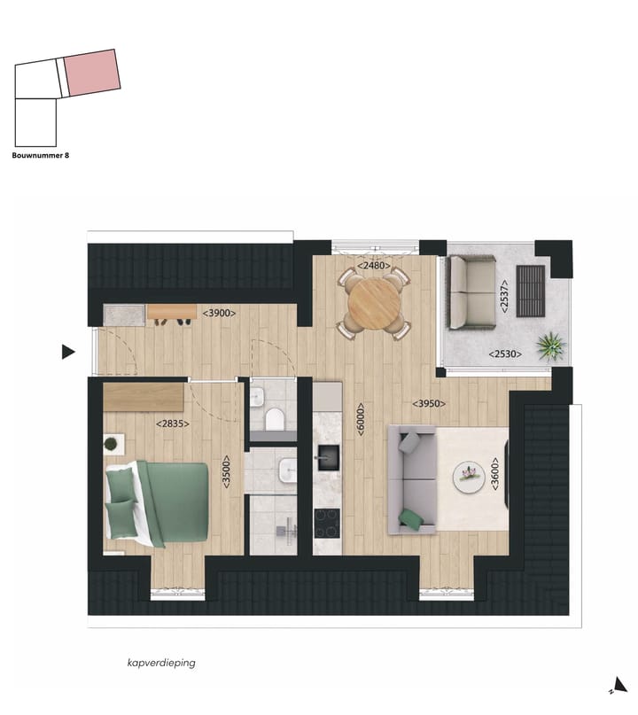 Foto 3 van Krochtplein 13