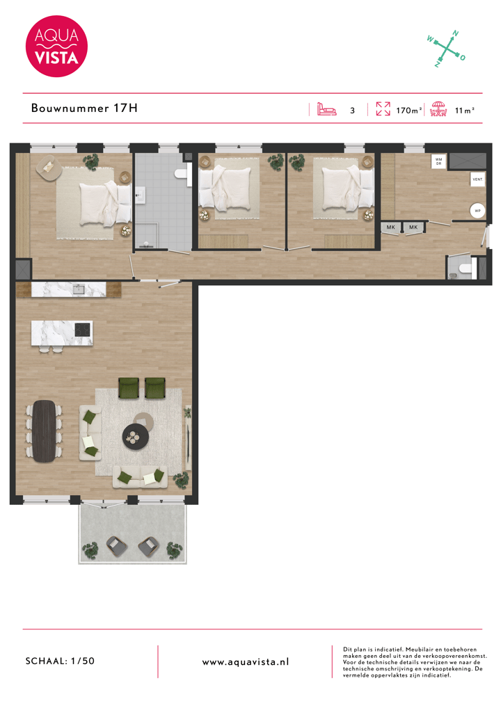 Appartement te koop: Vlietkade 1, Roosendaal