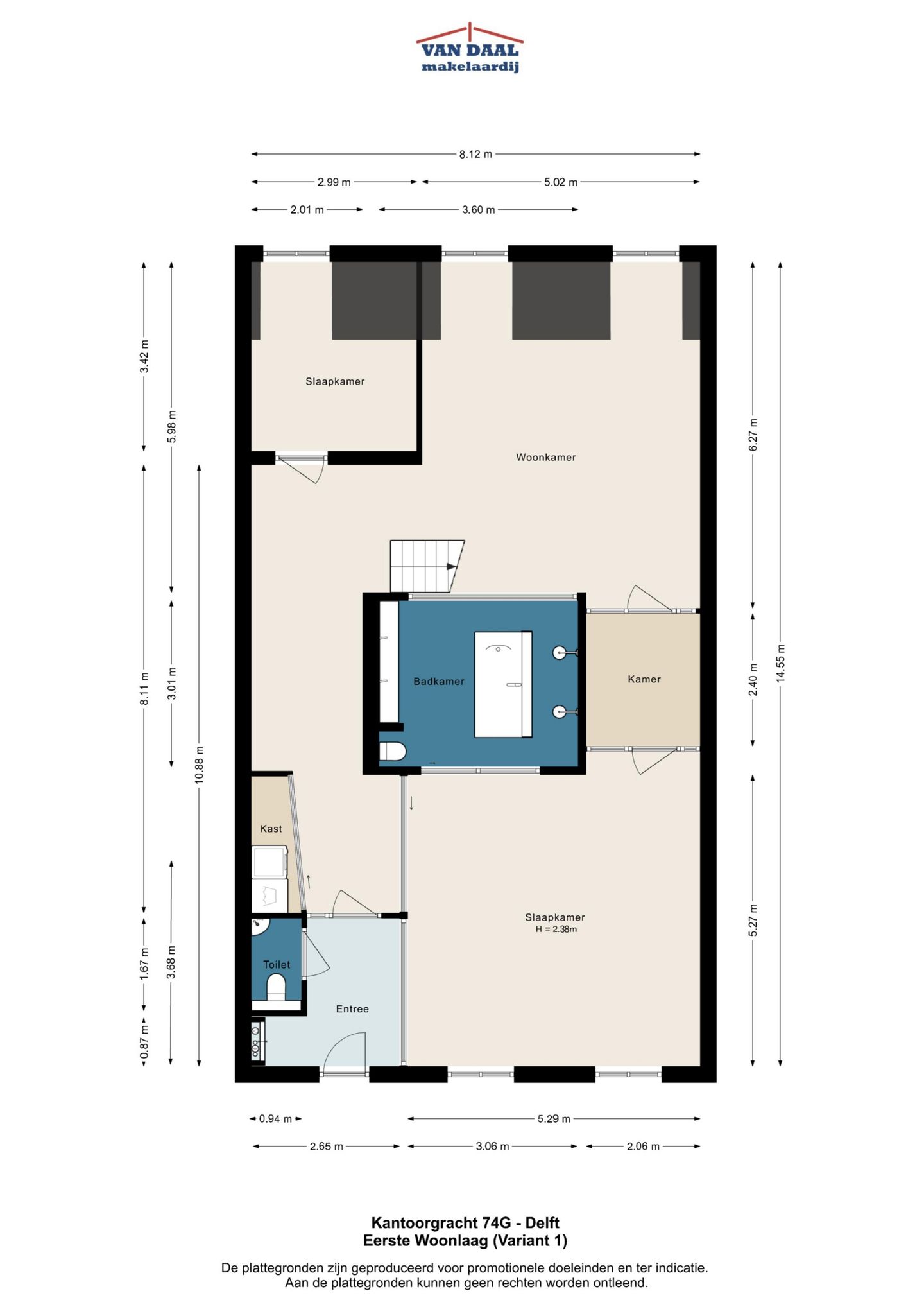 Foto 70 van Kantoorgracht 74-G