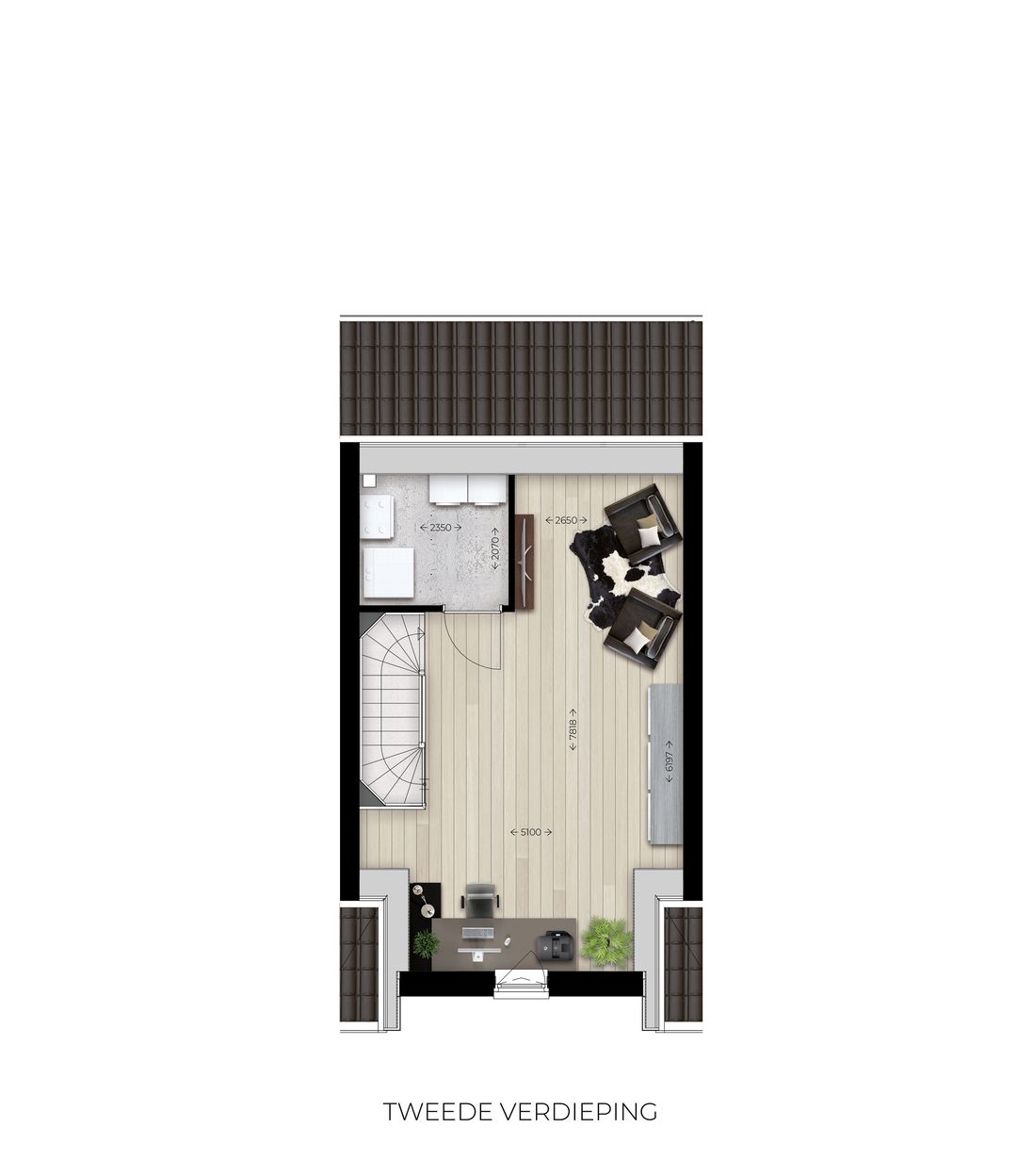 Foto 8 van Rij- en hoekwoningen (Bouwnr. B7)