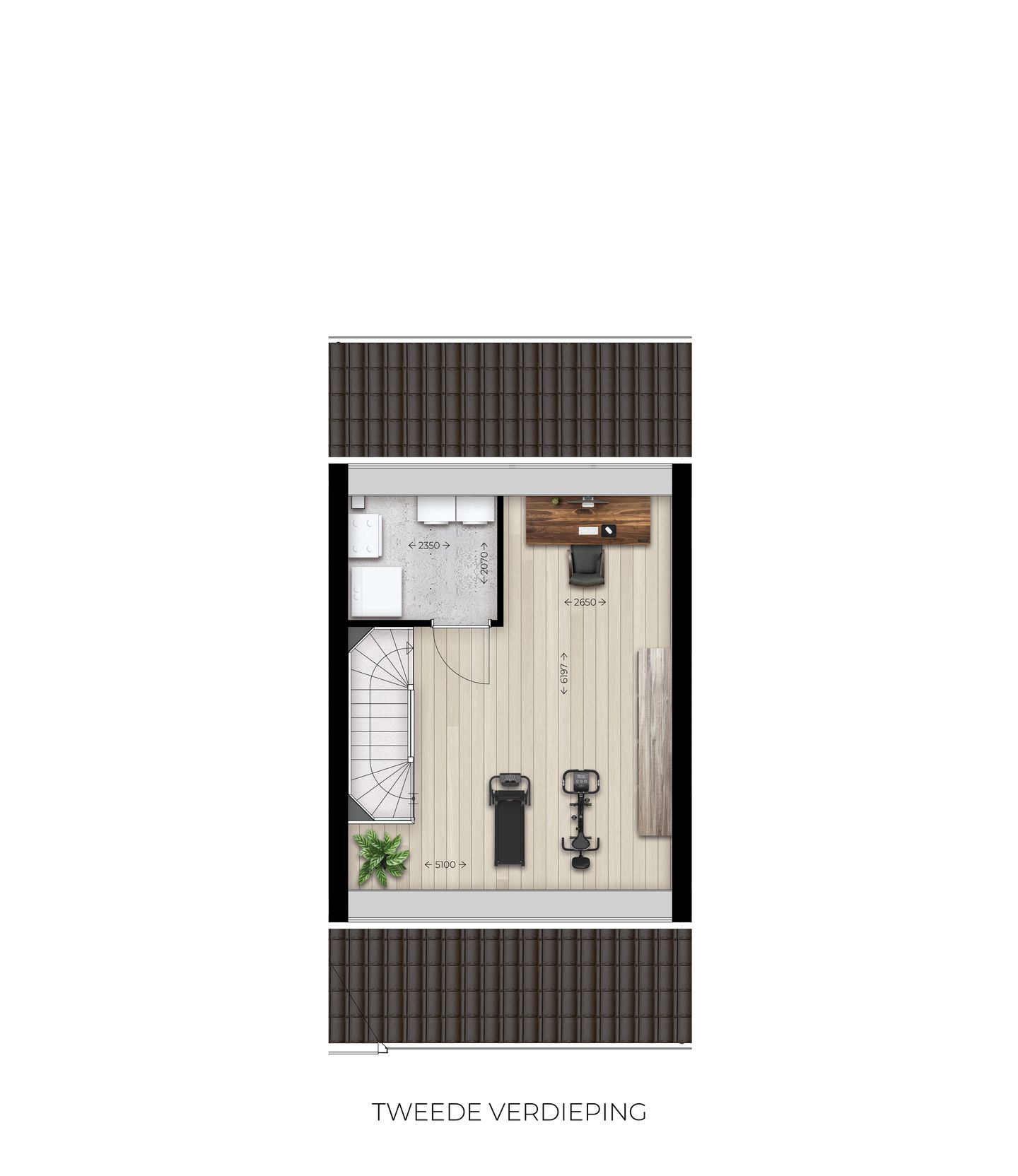 Foto 5 van Rij- en hoekwoningen (Bouwnr. B7)