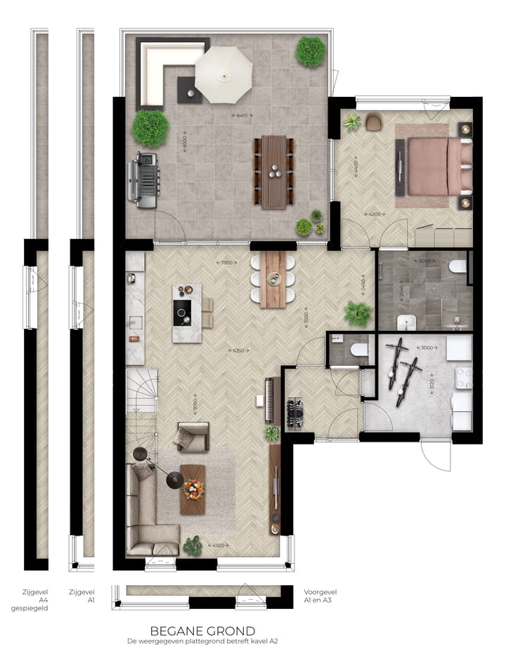 Foto 4 van Waterwoningen (Bouwnr. A2)