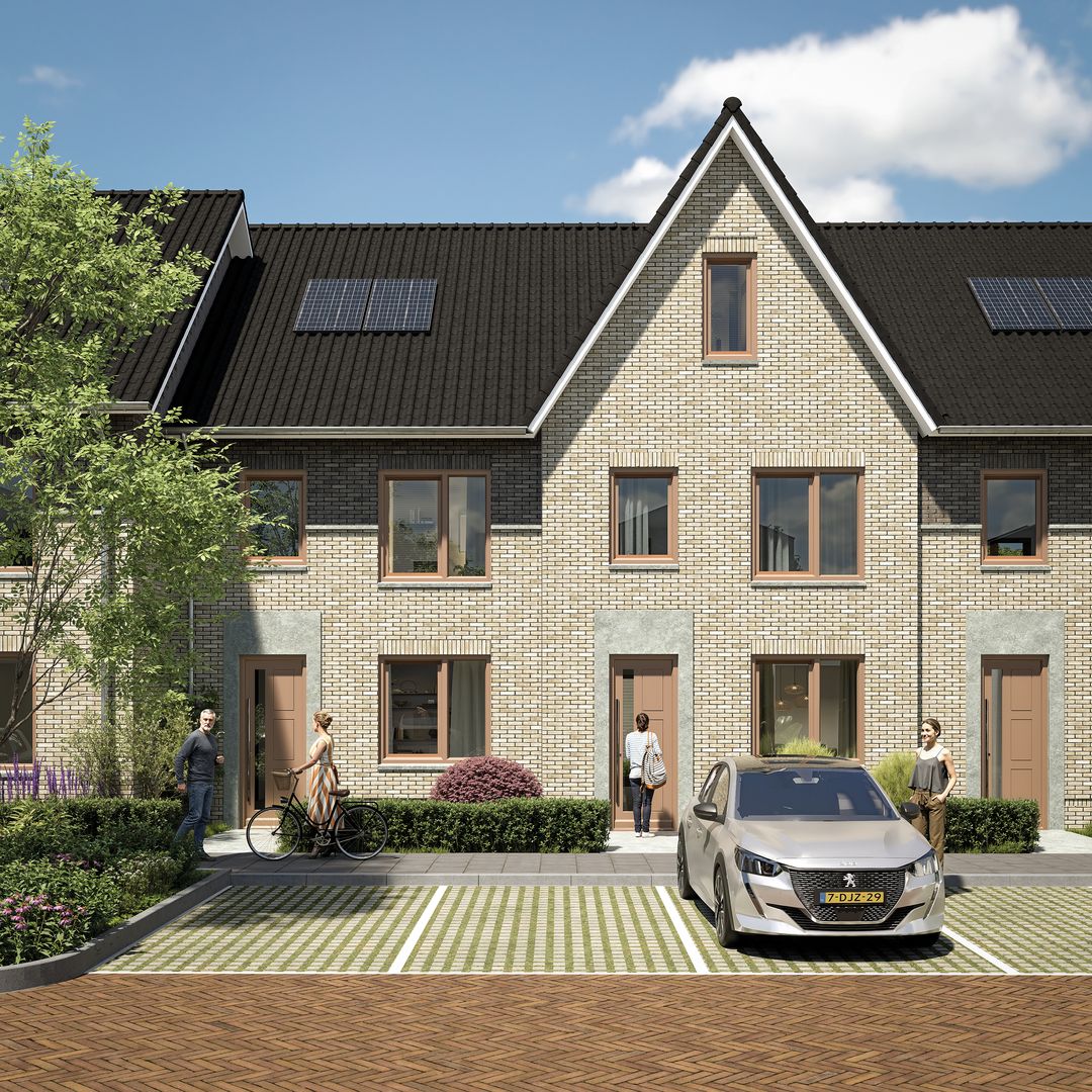 Foto 2 van Rij- en hoekwoningen (Bouwnr. B6)