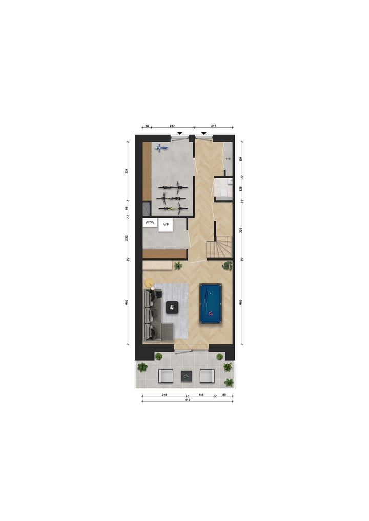 Photo 4 of Stadswoningen (Bouwnr. D.1.18)