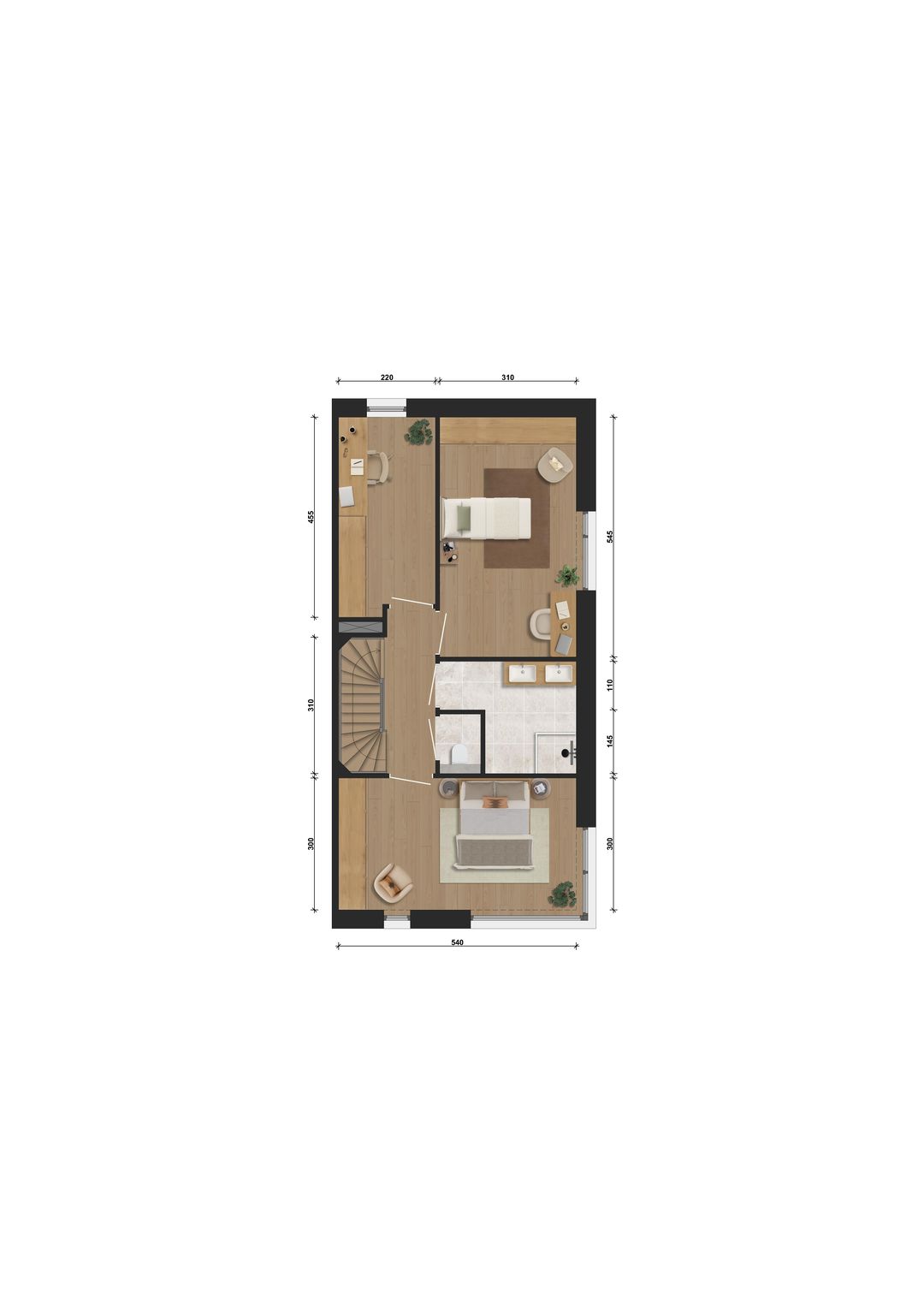 Foto 7 van Hofwoningen (Bouwnr. B.3.01)