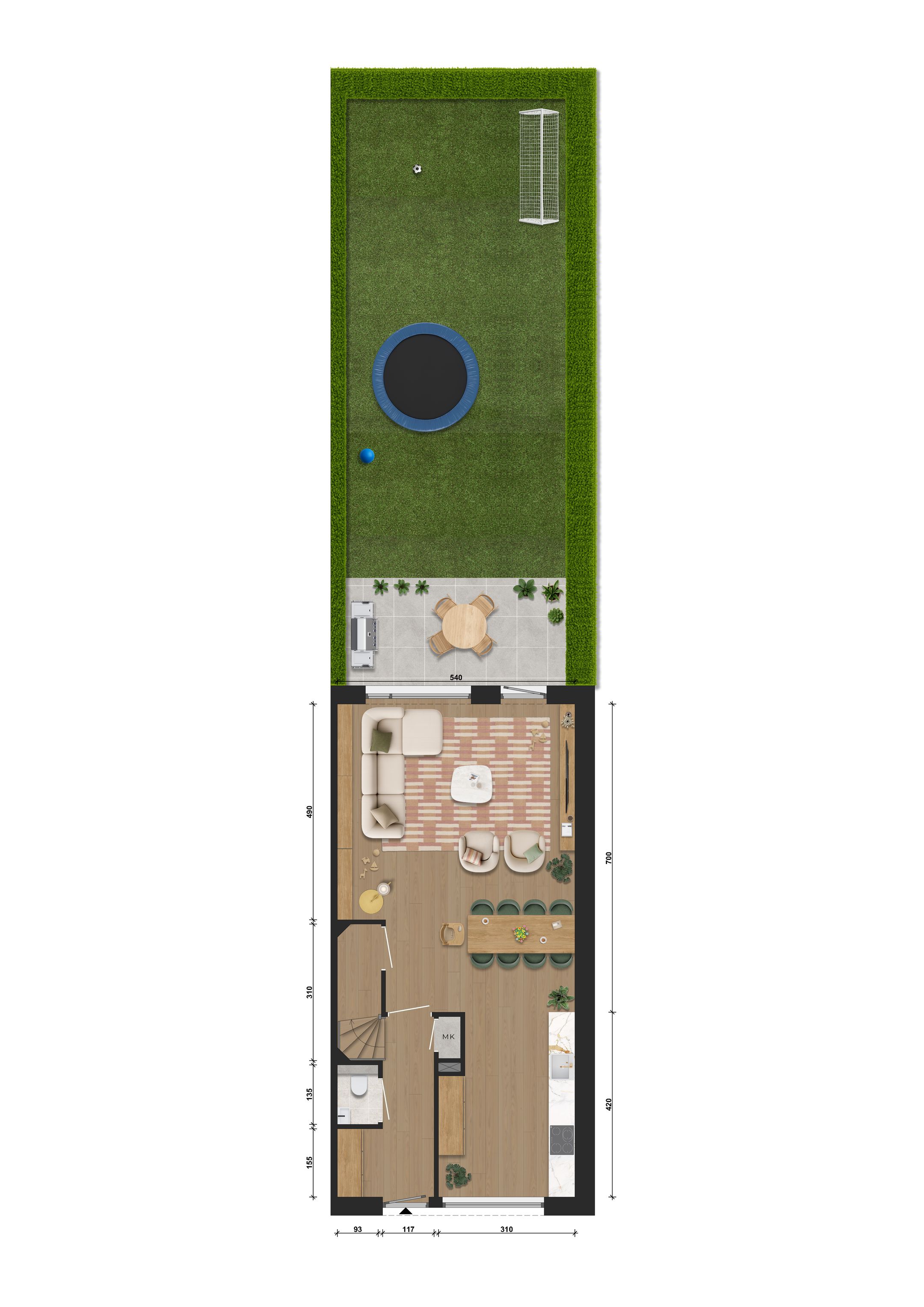 Foto 6 van Hofwoningen (Bouwnr. B.3.01)