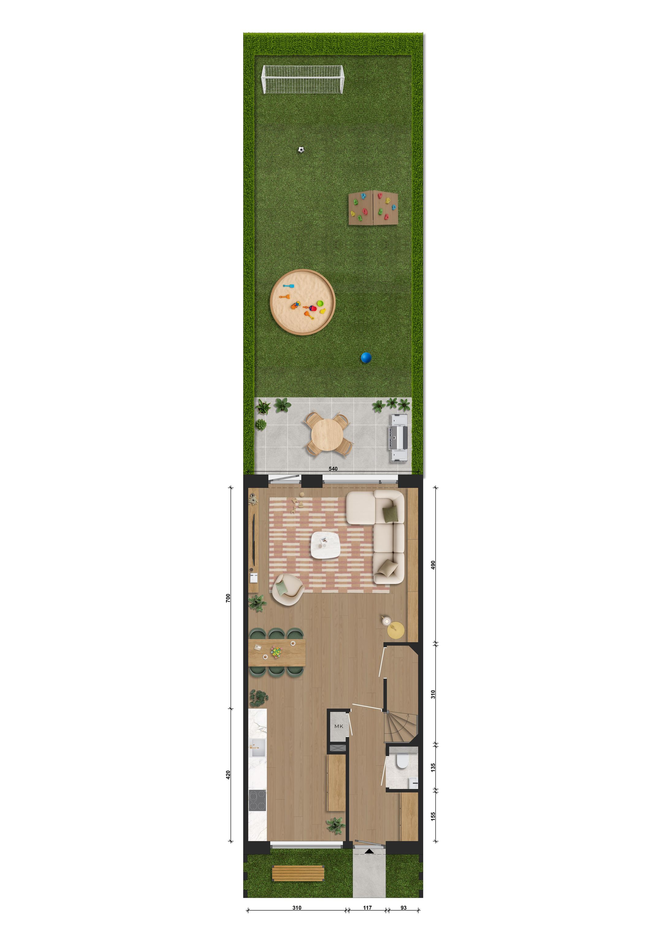 Foto 6 van Hofwoningen (Bouwnr. C.3.02)