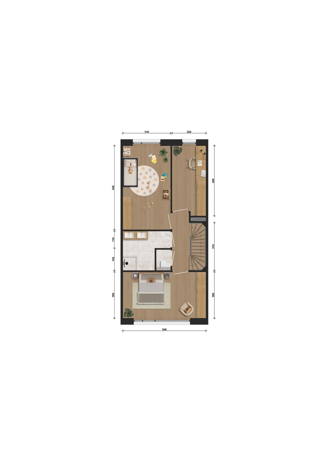 Foto 7 van Hofwoningen (Bouwnr. C.3.02)