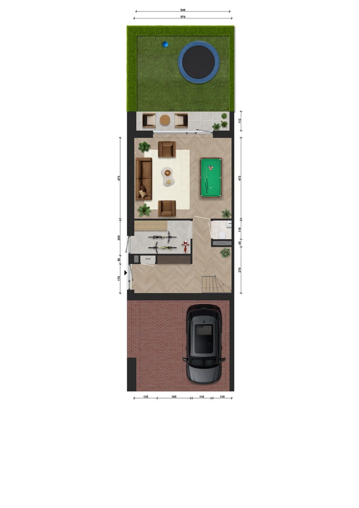 Foto 4 van Dijkwoningen (Bouwnr. A.1.01)