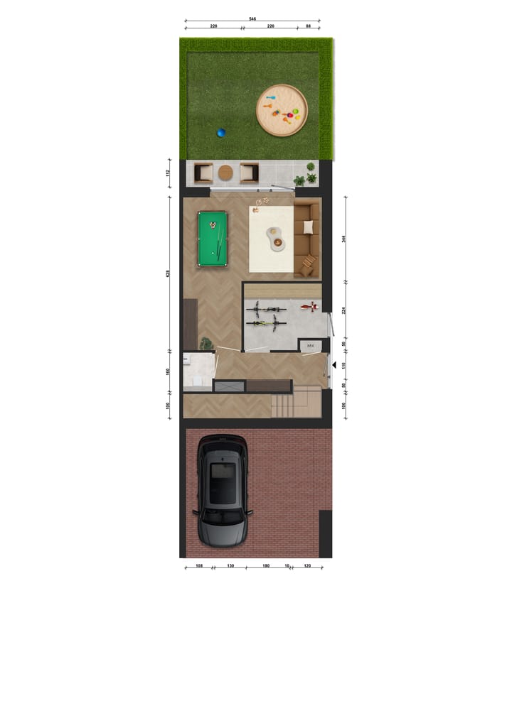 Foto 4 van Dijkwoningen (Bouwnr. A.1.04)