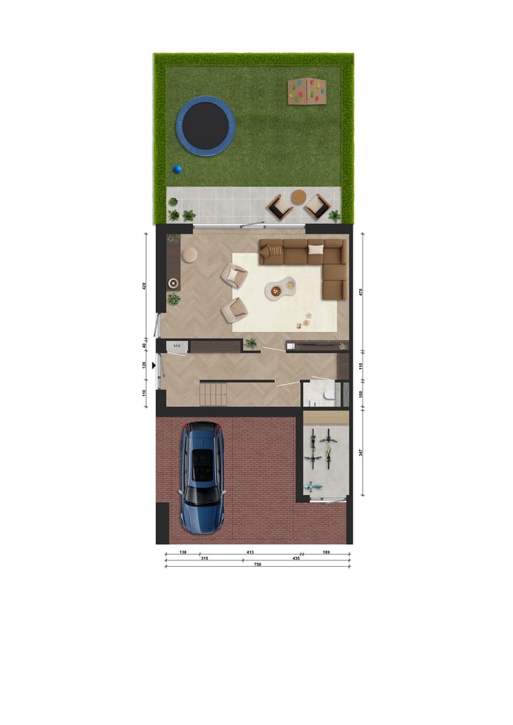Foto 4 van Dijkwoningen (Bouwnr. A.2.02)