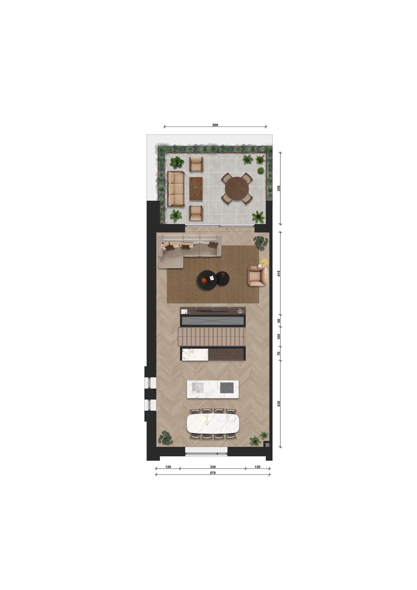 Foto 5 van Dijkwoningen (Bouwnr. B.1.01)