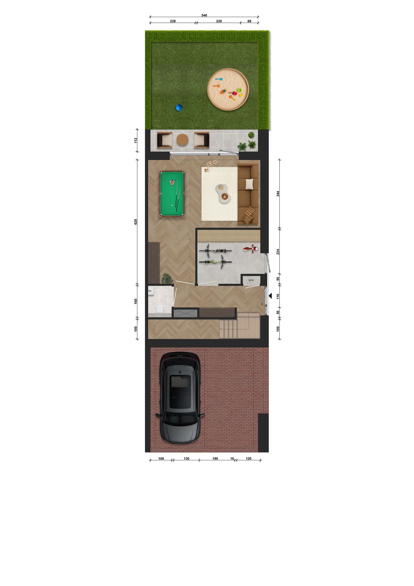 Foto 4 van Dijkwoningen (Bouwnr. B.1.05)