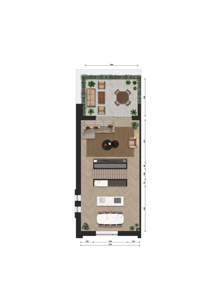 Foto 5 van Dijkwoningen (Bouwnr. B.2.01)