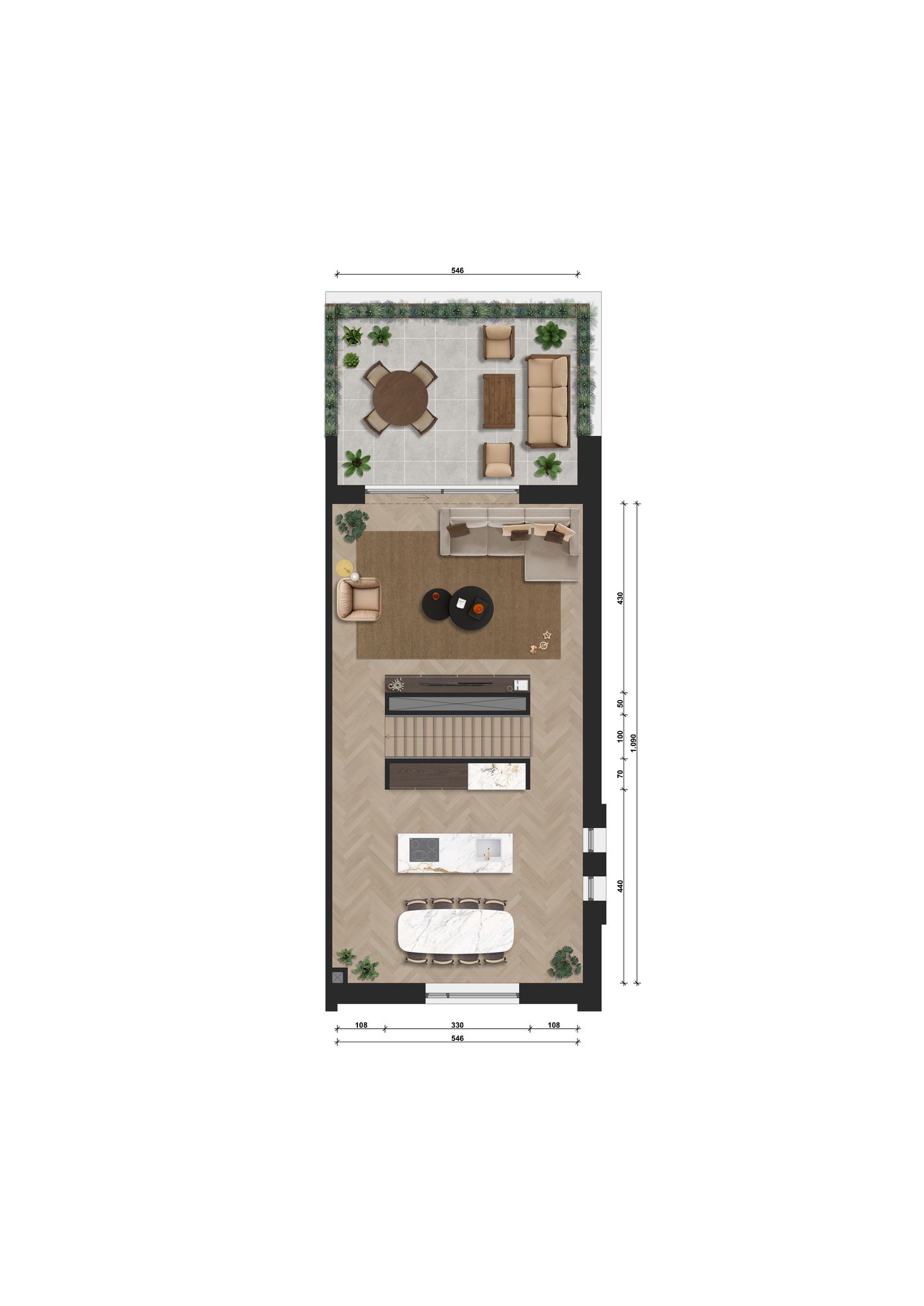 Foto 5 van Dijkwoningen (Bouwnr. C.2.05)