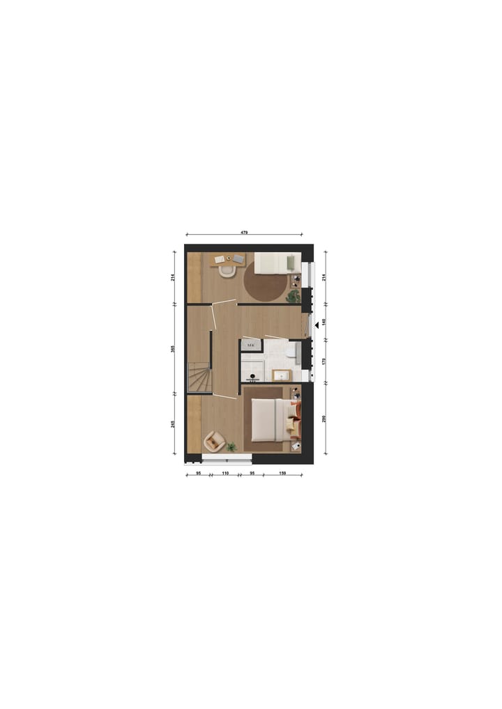 Foto 3 van Appartementen (Bouwnr. A.15.16)