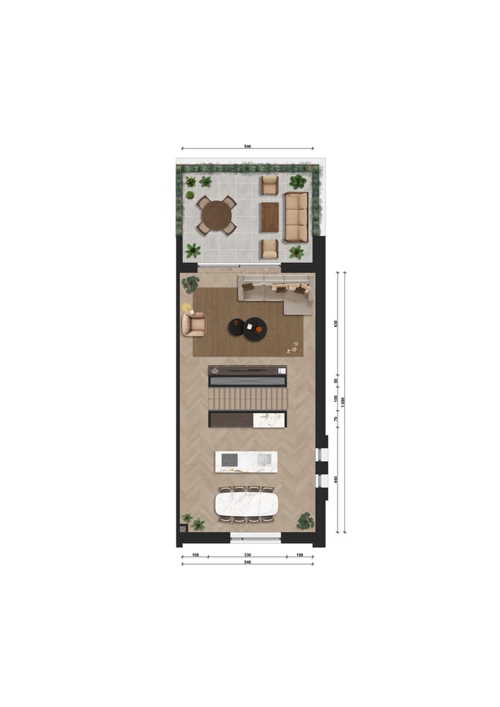 Foto 5 van Dijkwoningen (Bouwnr. C.1.04)