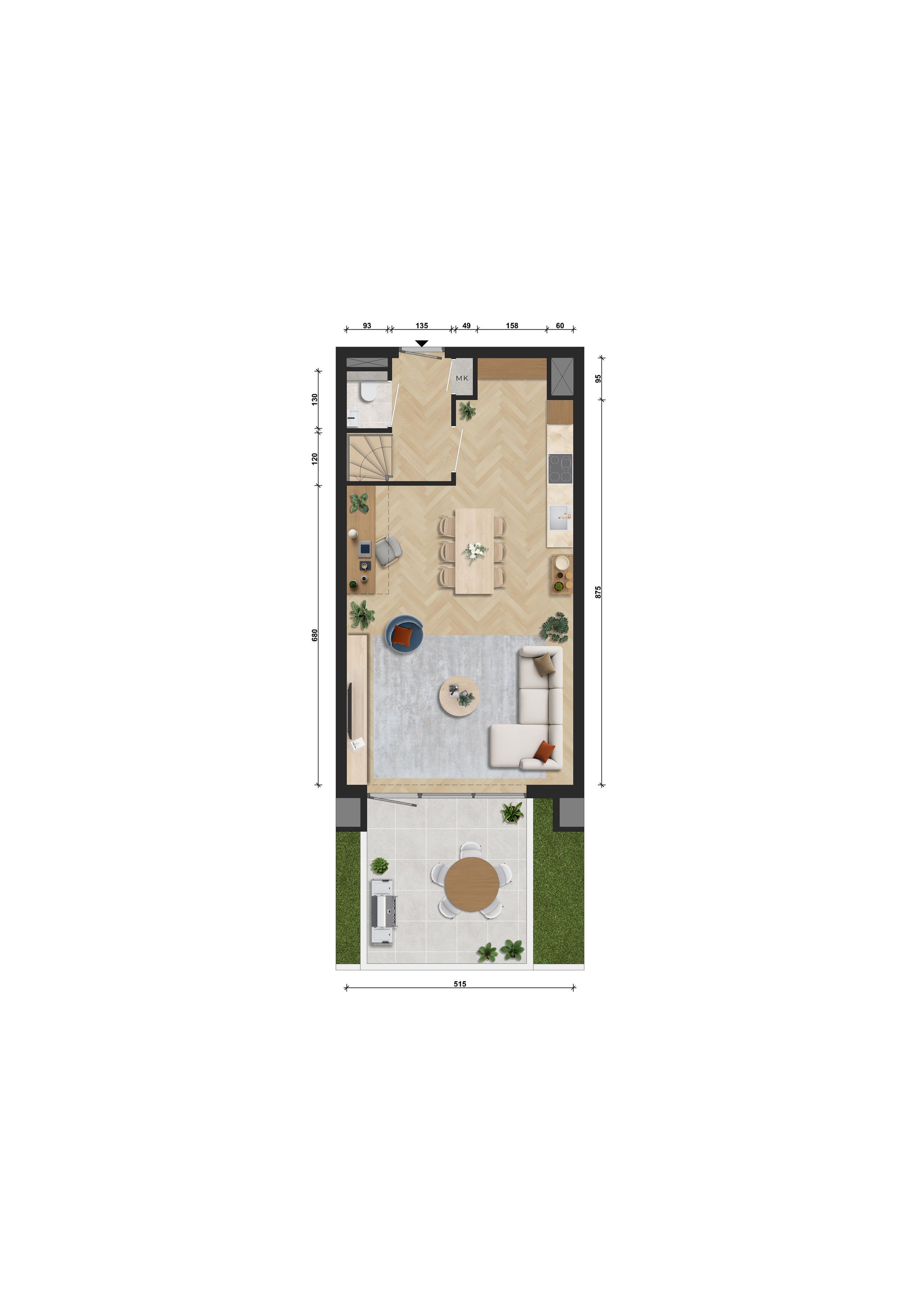 Foto 3 van Appartementen (Bouwnr. D.3.47)