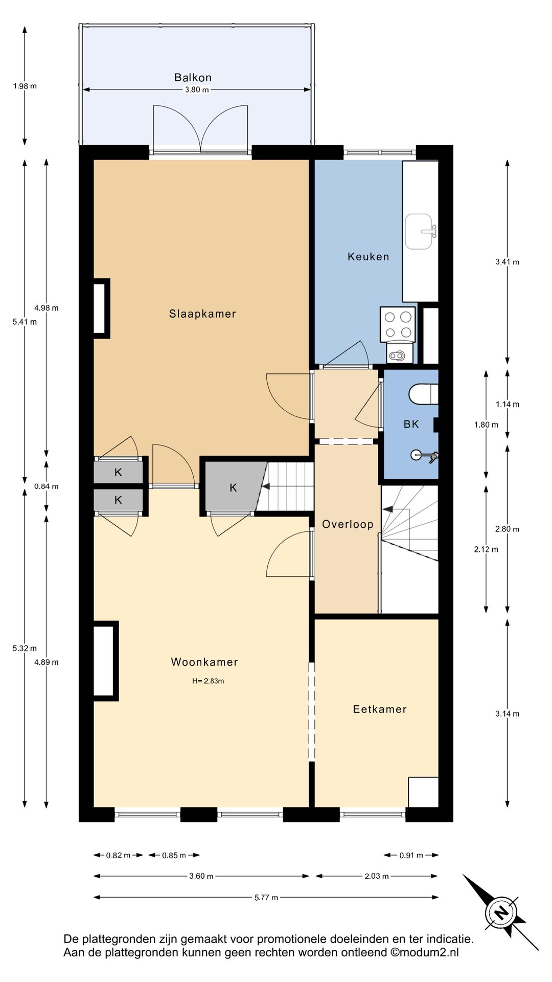 Foto 31 van De Perponcherstraat 57-A