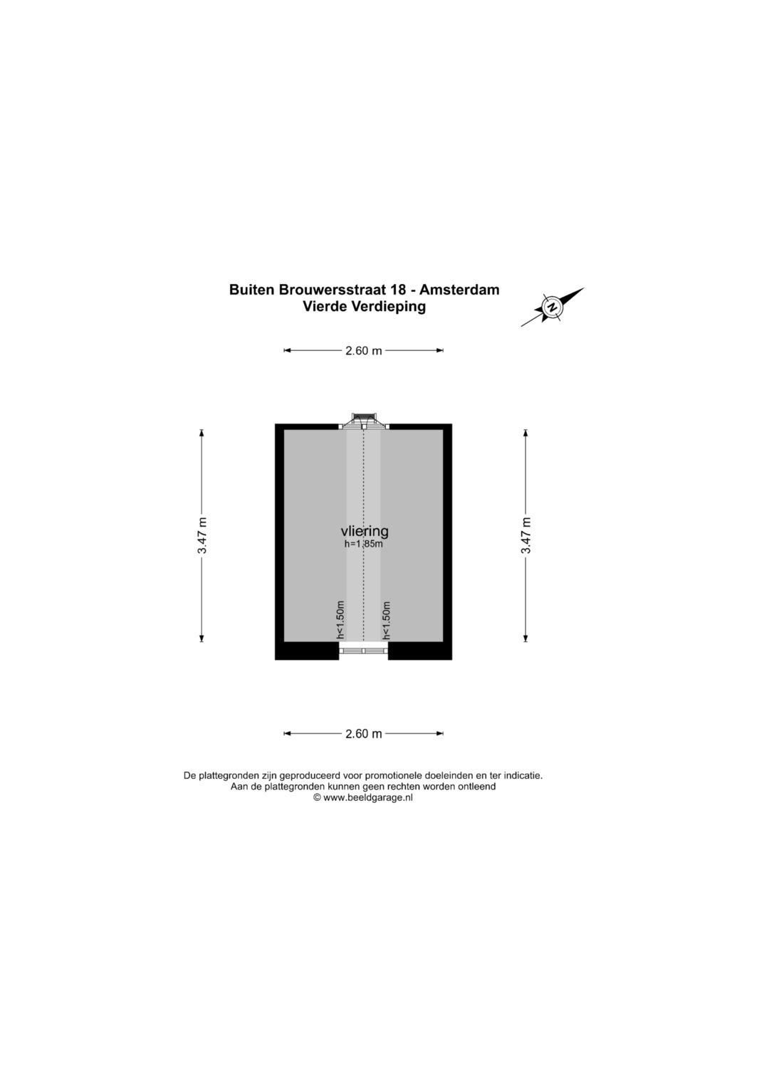 Foto 47 van Buiten Brouwersstraat 18-H