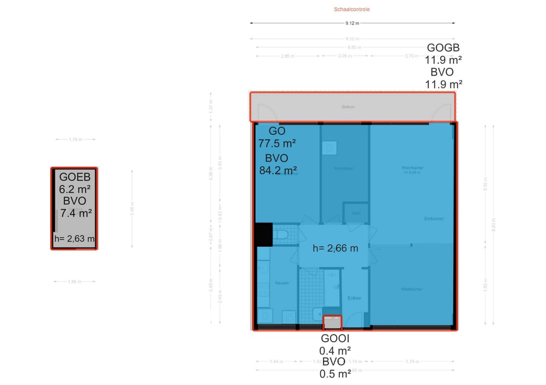 Bright 78 m² apartment with 3 bedrooms and stunning Sloterplas views in Amsterdam-Slotermeer — 26