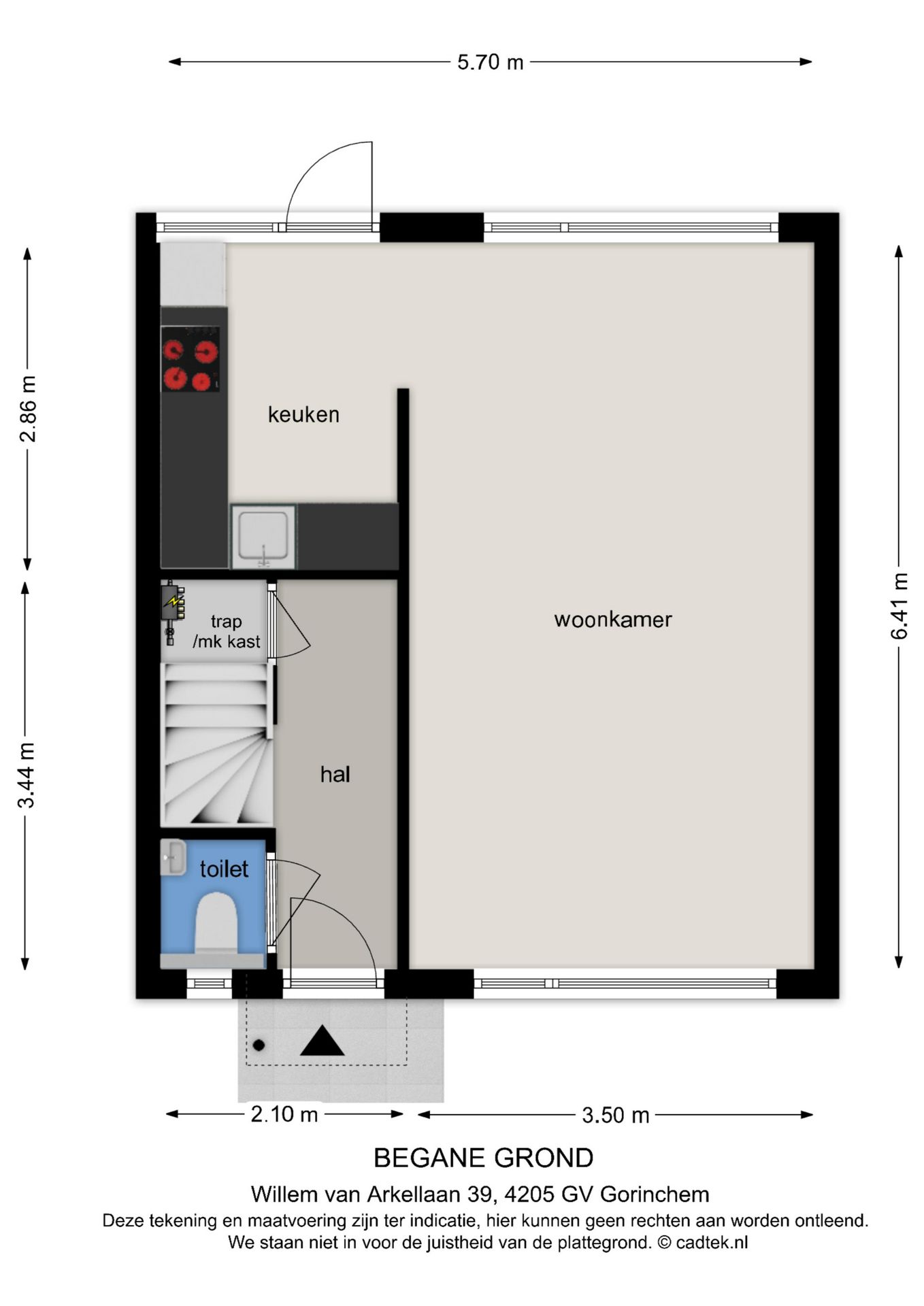 Eye-catching Terraced House with 3 Bedrooms and Sunny Garden — 12