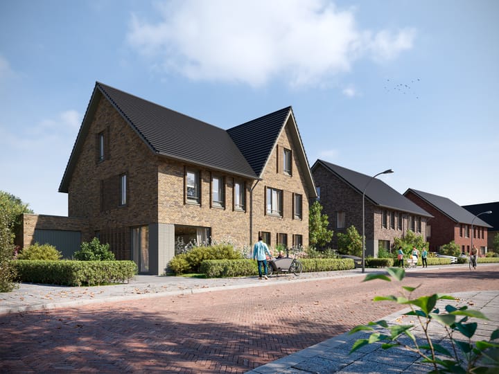 Foto van Twee onder een kapwoning fase II 2-onder-1-kapwoning