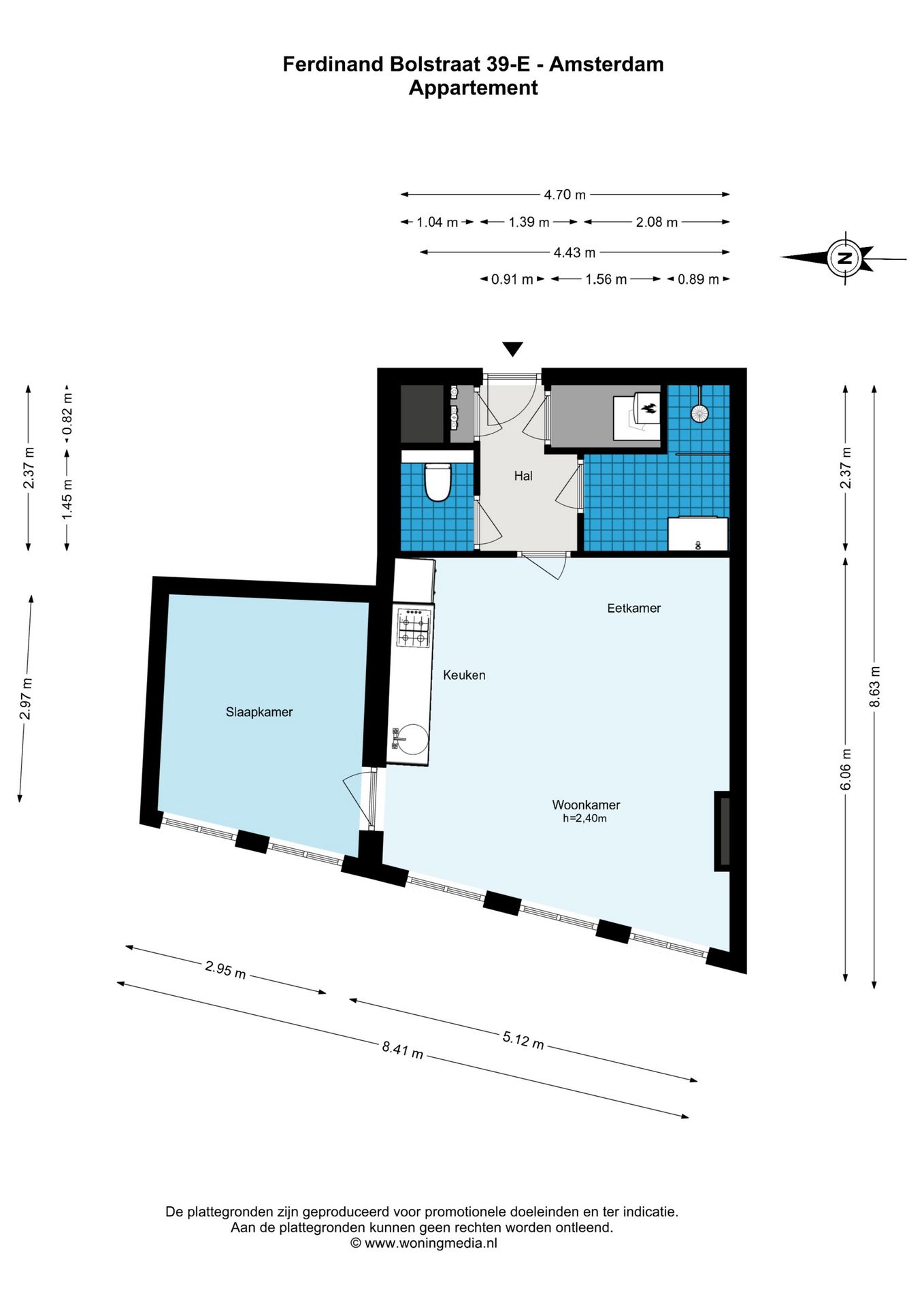 Foto 25 van Ferdinand Bolstraat 39-E
