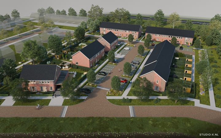 Foto 2 van Kreekzicht eengezinswoningen (Bouwnr. 16)