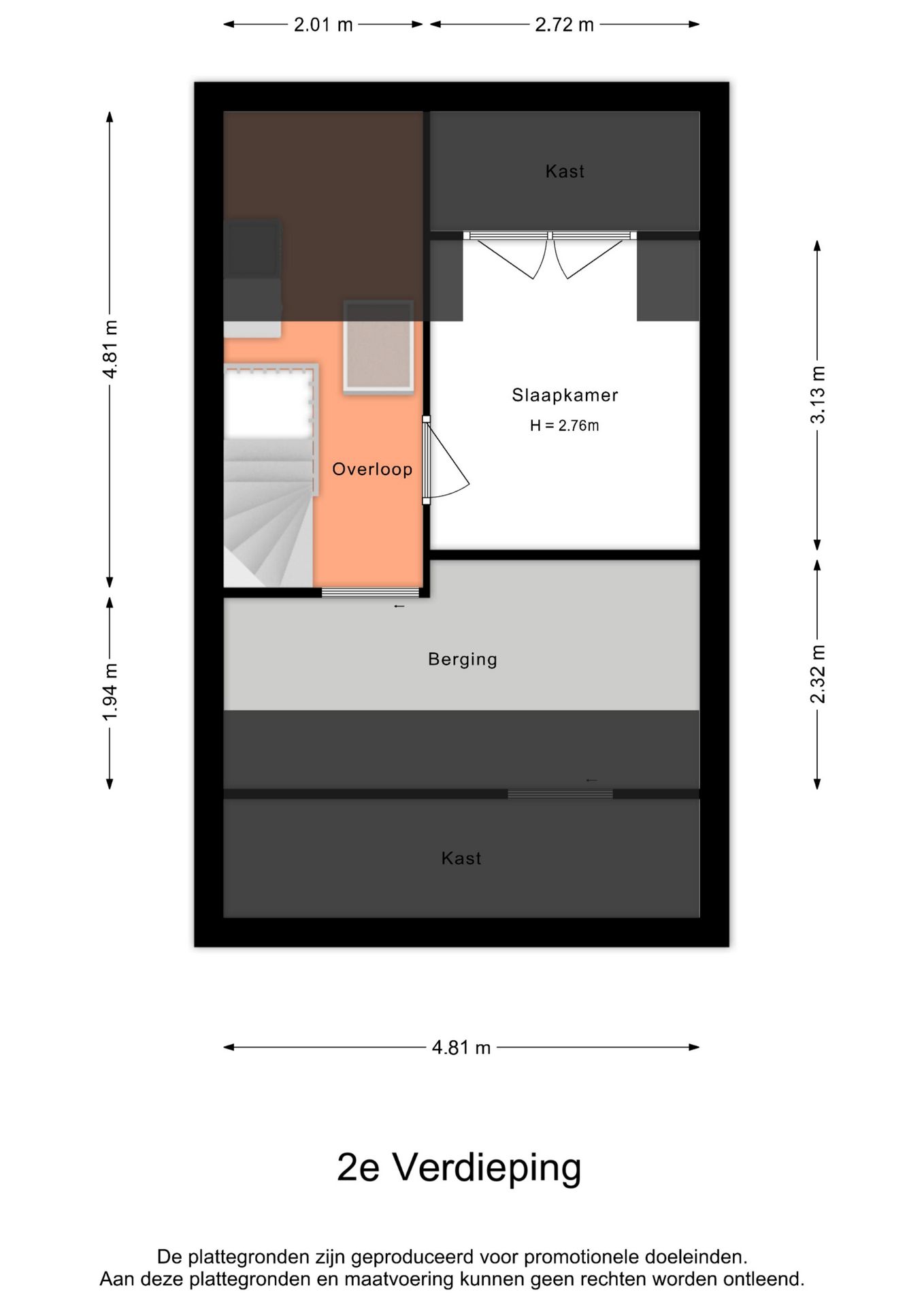 Spacious extended terraced house with 4 bedrooms and modern kitchen in Culemborg — 53