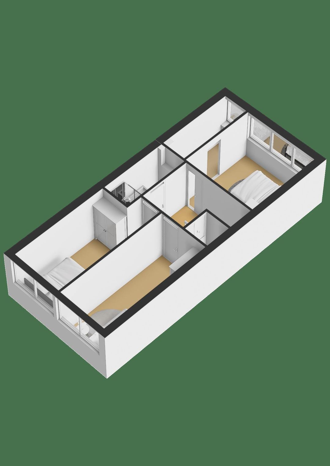 Modern drive-in home with 4 bedrooms and private parking — 34