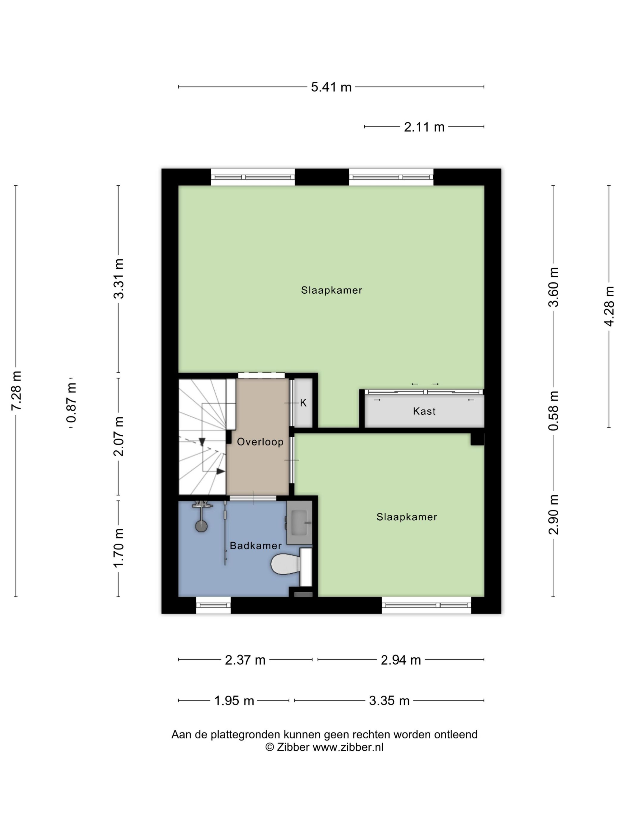 Idyllic terraced house in Amsterdam-Noord with bought-off ground lease — 44