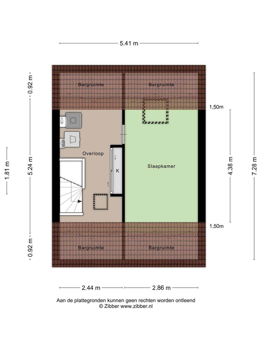 Idyllic terraced house in Amsterdam-Noord with bought-off ground lease — 39