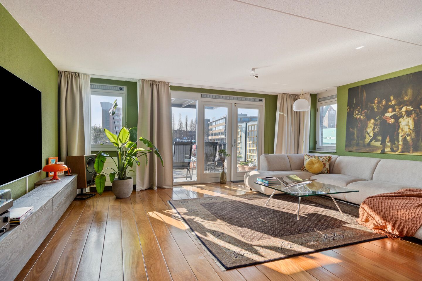 Spacious ground floor apartment with private terrace on the Zaan — 13