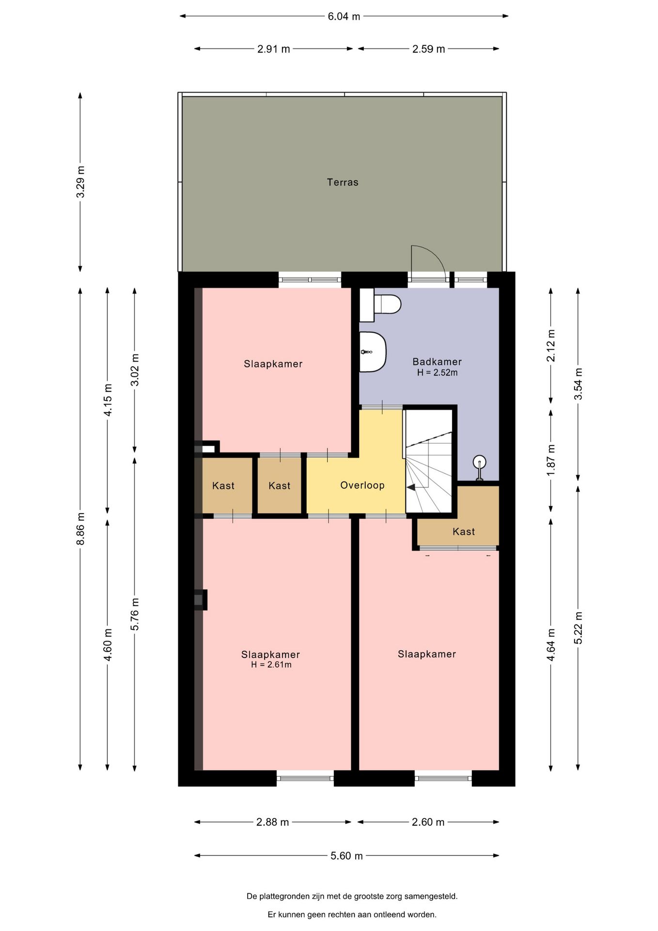 Charming semi-detached home with deep private garden in Schrijverskwartier — 39