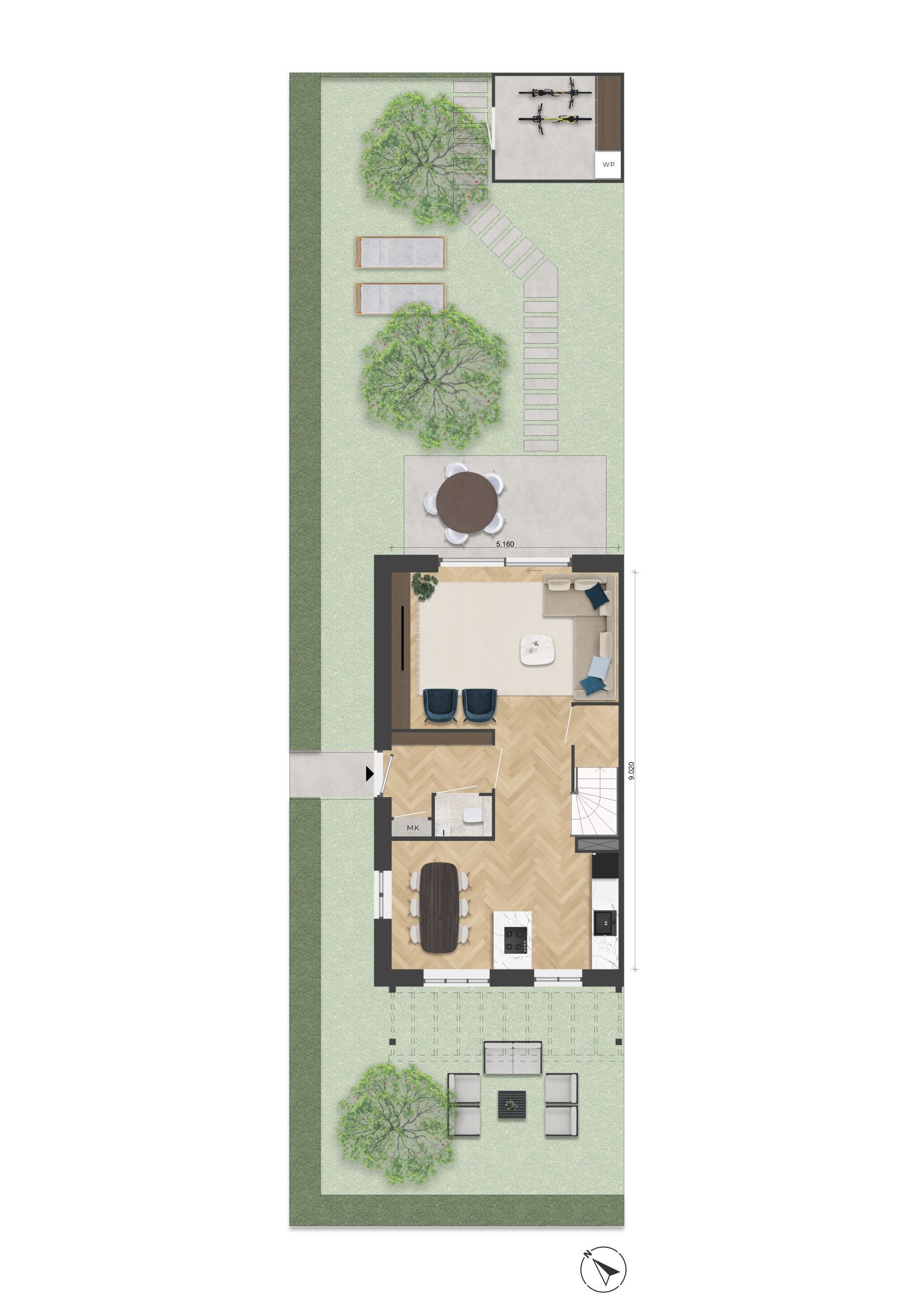 Foto 3 van Hoekwoning (Bouwnr. 64)