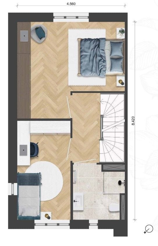 Foto 5 van Hoekwoning (Bouwnr. 80)