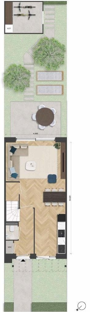 Foto 5 van Tussenwoning (Bouwnr. 81)