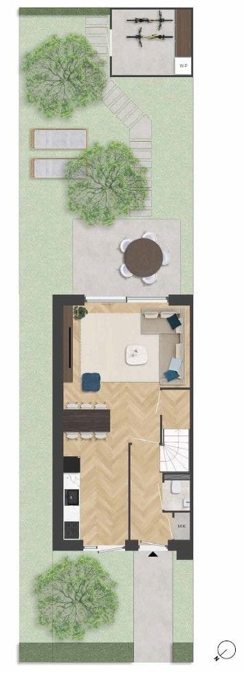 Foto 4 van Hoekwoning (Bouwnr. 80)