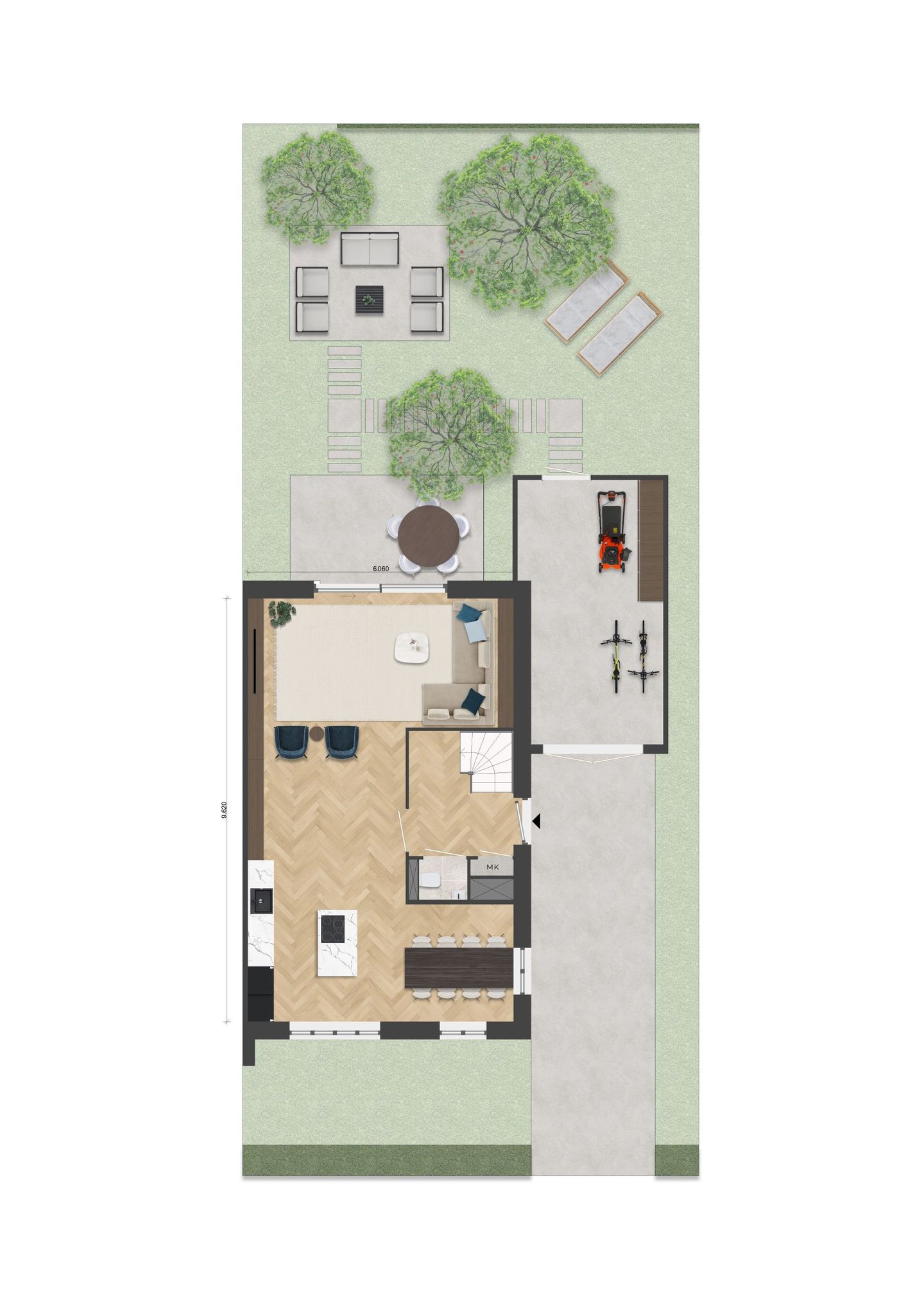 Foto 4 van Twee-onder-een-kapwoning (Bouwnr. 73)