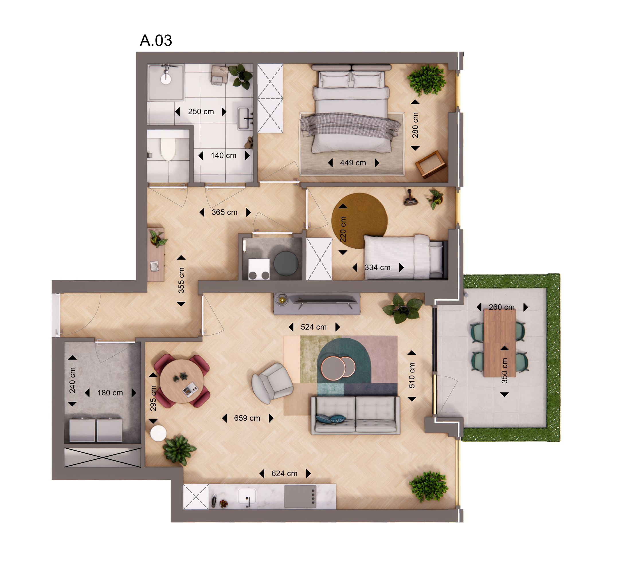Photo 12 of Appartement (Bouwnr. 3)