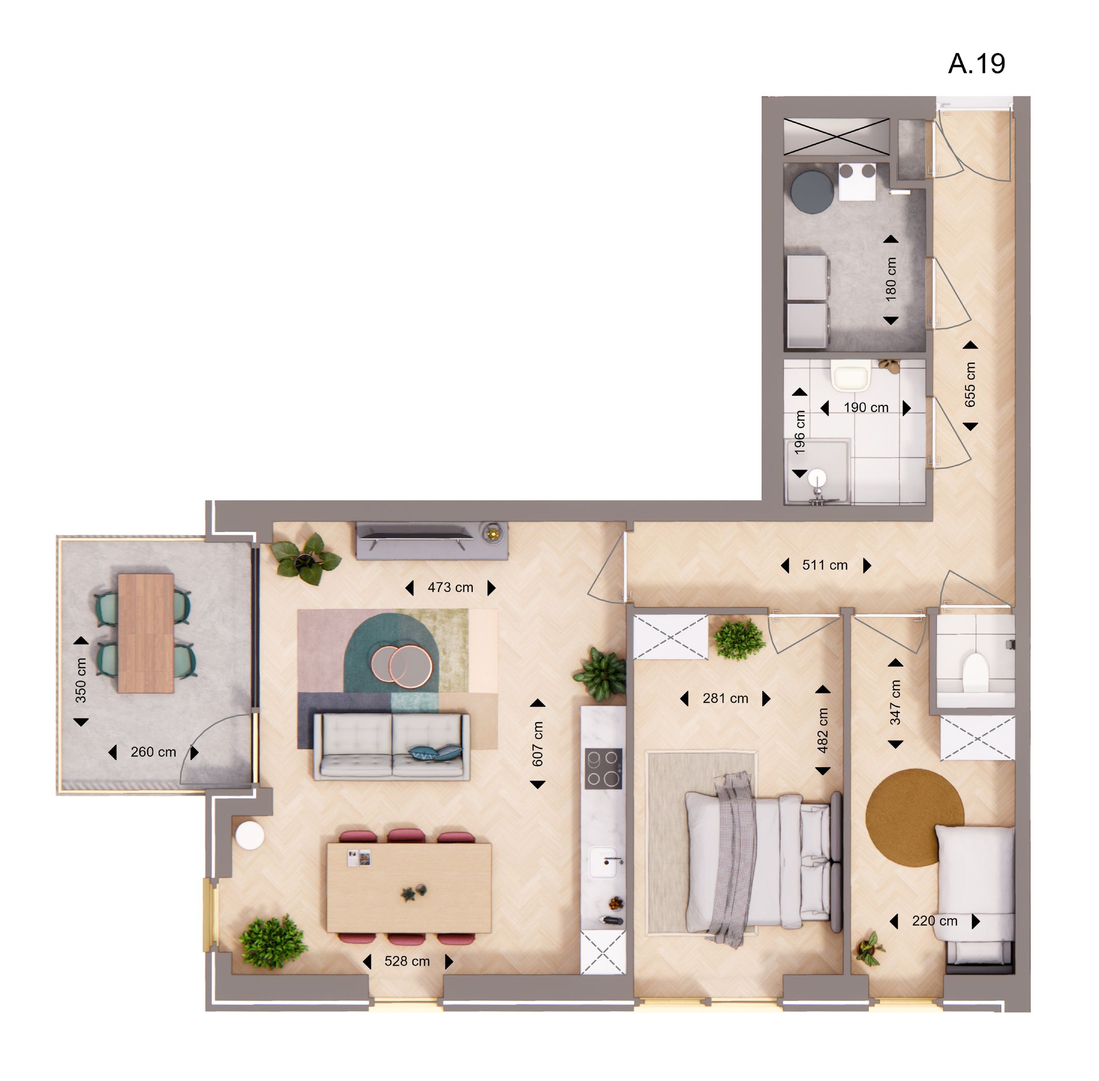 Foto 12 van Appartement (Bouwnr. 19)