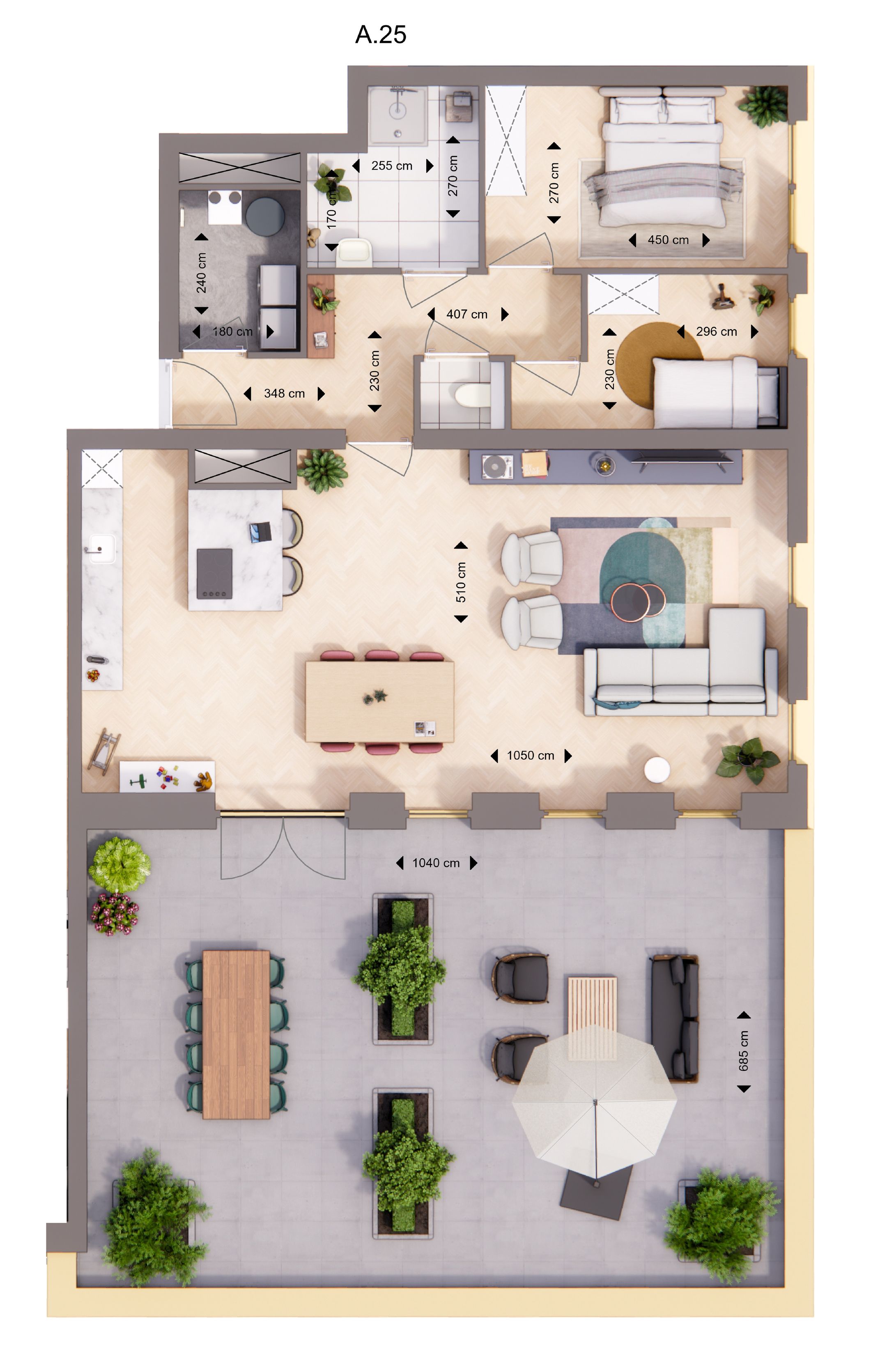 Foto 12 van Appartement (Bouwnr. 25)