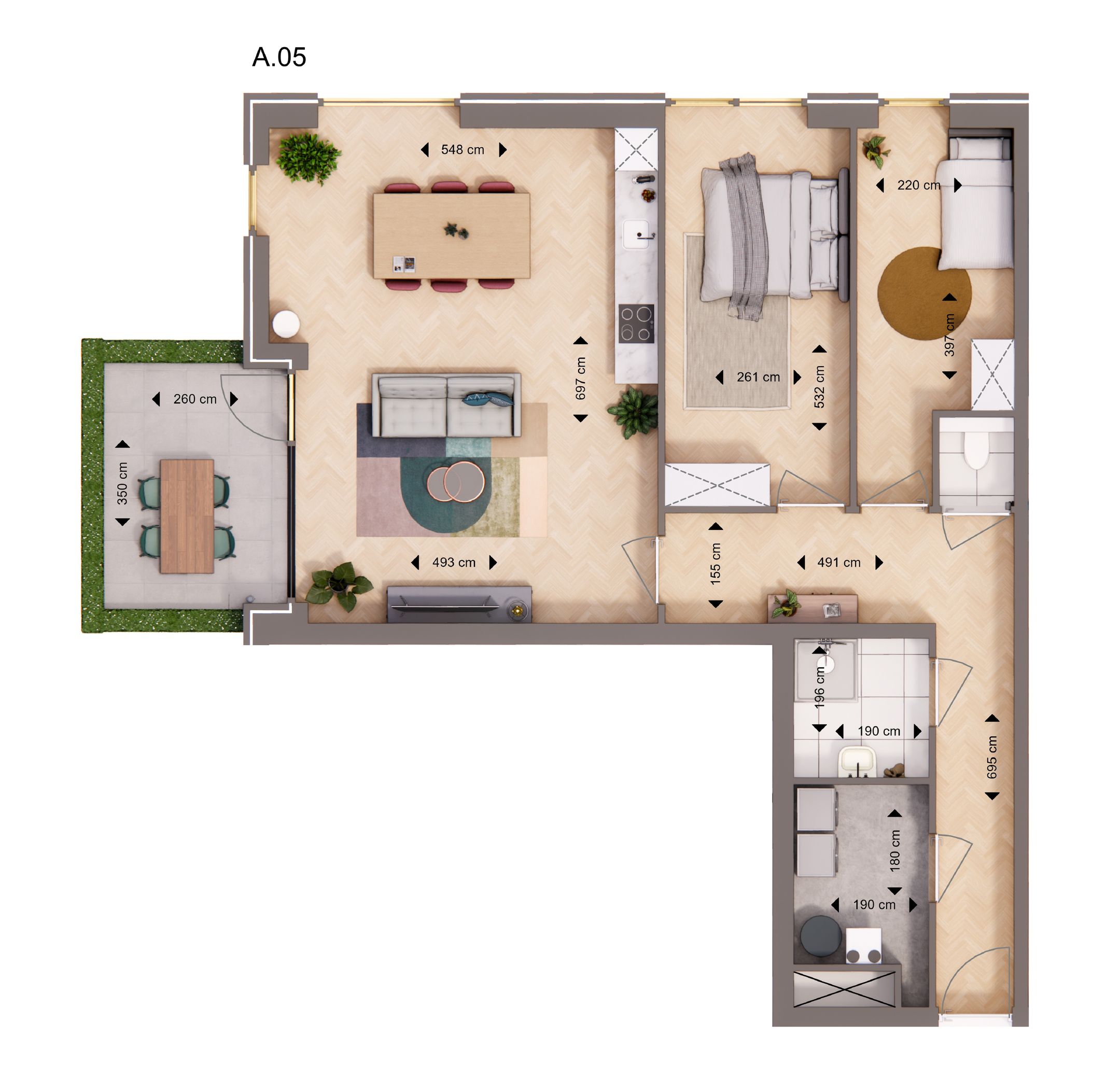 Foto 12 van Appartement (Bouwnr. 5)