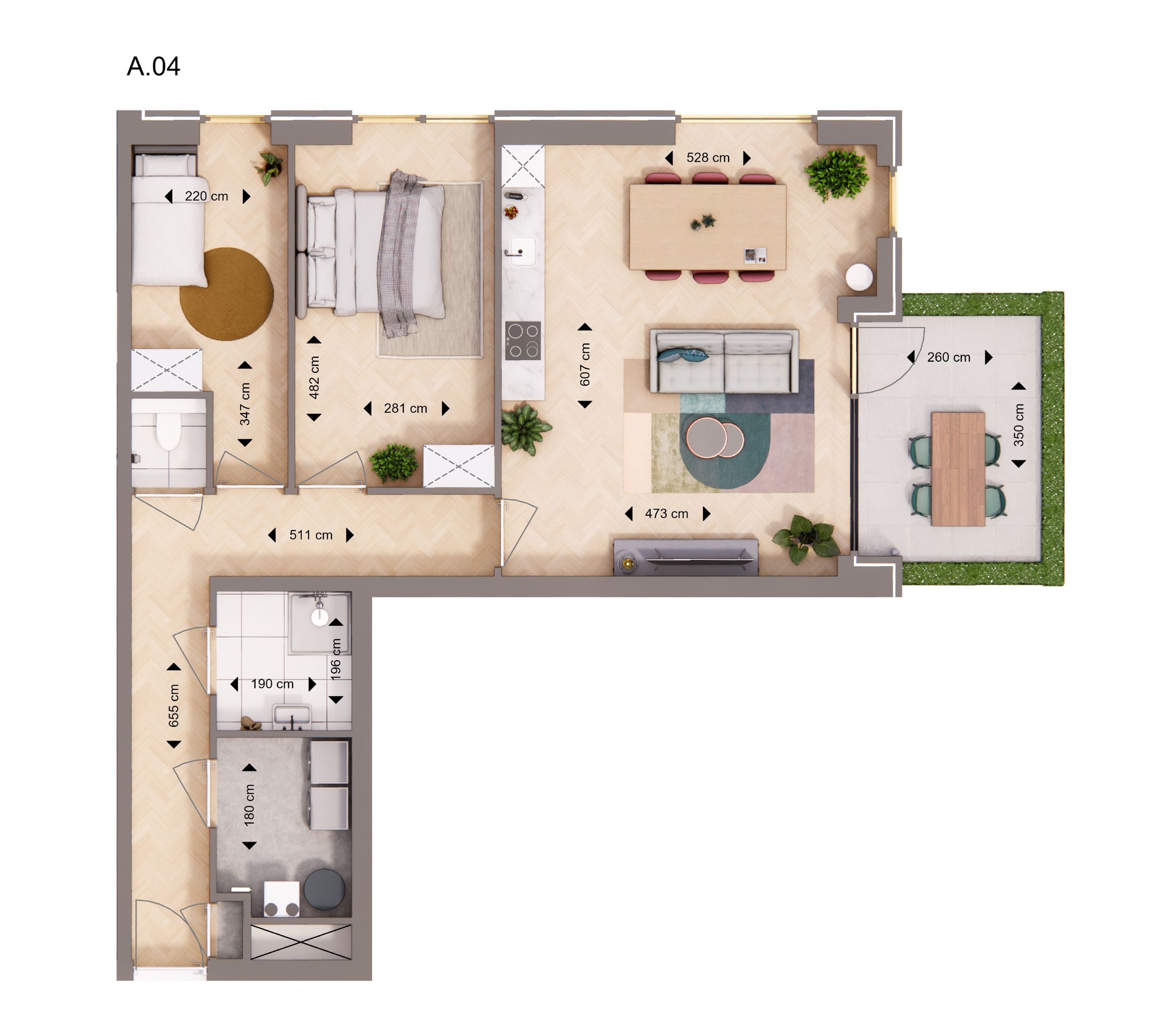 Foto 12 van Appartement (Bouwnr. 4)