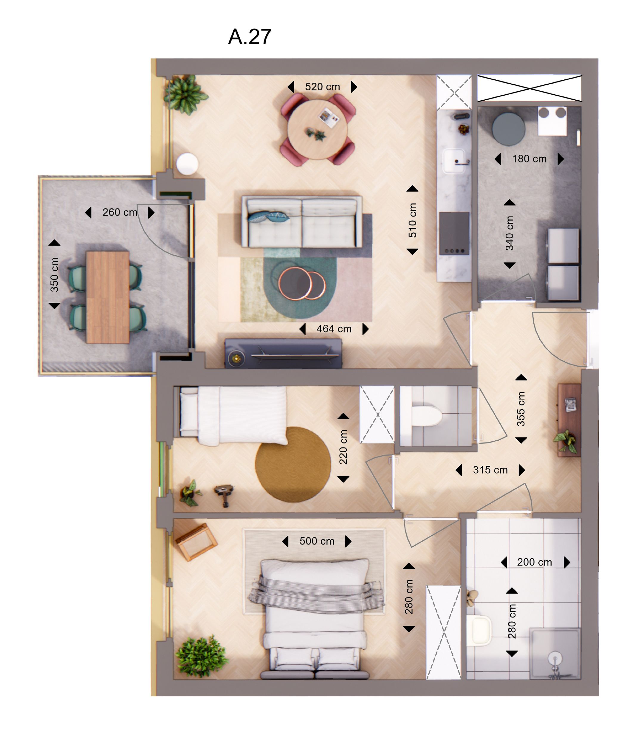 Foto 12 van Appartement (Bouwnr. 27)