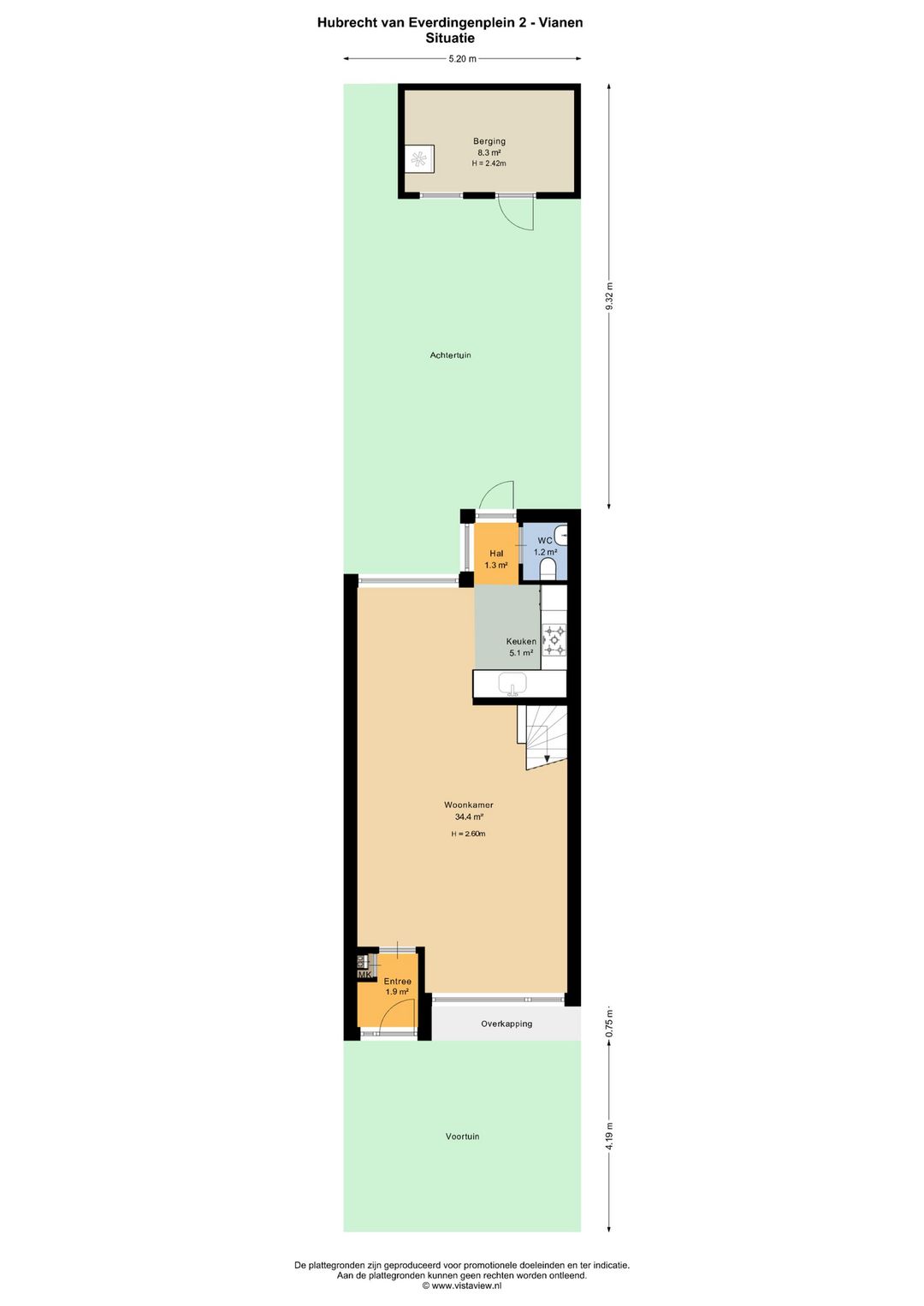 Spacious terraced home with sunny backyard in Vianen — 30