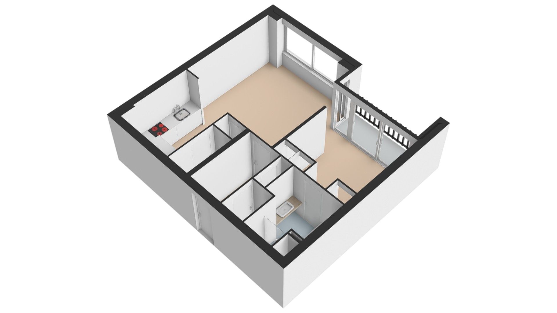 Light and Move-in Ready Apartment with Unobstructed View of Sloterplas — 45