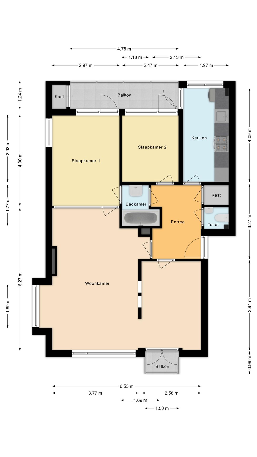 Spacious corner apartment near the Rijswijkse Bos — 43
